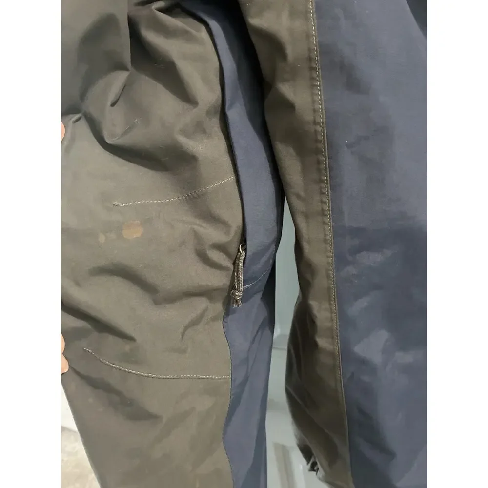 North Face Hyvent 3 in 1 Jacket Mens Sz XL Blue Gray Waterproof Hiking Outerwear